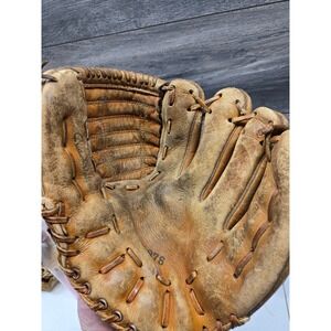 Ted Williams 1636 Baseball Glove Tan Brown Leather Right Hand Throw Size 11.5